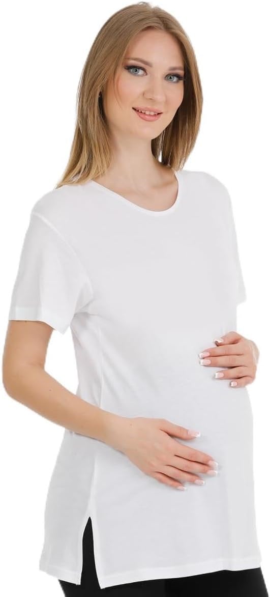 HAMİLE TSHIRT BEYAZ