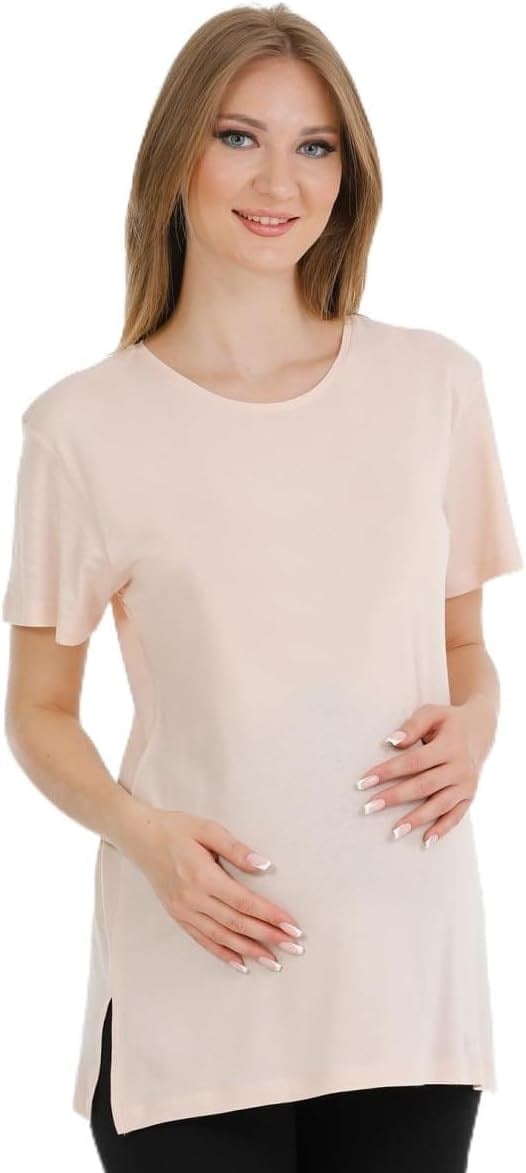 HAMİLE TSHIRT PUDRA