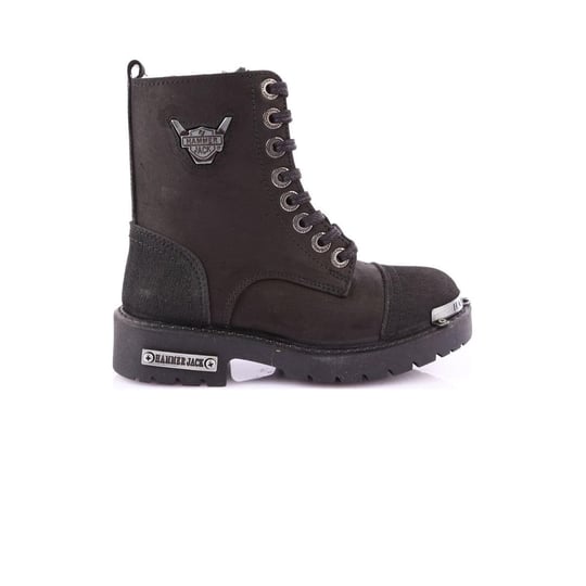 Hammer Jack 102 17600 F Siyah Yıkama Nubuk Çocuk Günlük Ayakkabı 102-17600-F-SIYAH-YIKAMA-NUBUK Siyah