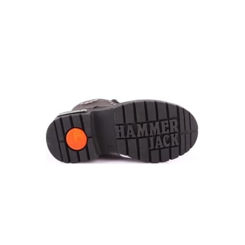 Hammer Jack 102 17600 F Siyah Yıkama Nubuk Çocuk Günlük Ayakkabı 102-17600-F-SIYAH-YIKAMA-NUBUK Siyah