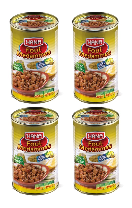 Hana Kimyon ve Doğal Limonlu Bakla Konservesi 400gr X4ADET
