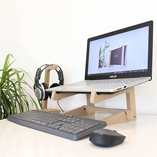 Hanwood Ahşap Laptop Standı - 13