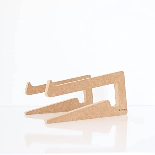 Hanwood Ahşap Laptop Standı - Laptop Yükseltici - 15