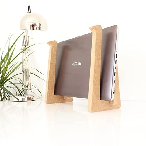 Hanwood Ahşap Laptop Standı - Laptop Yükseltici - 15