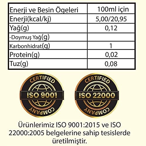 Hanzade Bitkisel Dört Hırsız Sirkesi 500 ML Doğal Fermantasyon İçilebilir Katkısız Cam Şişe