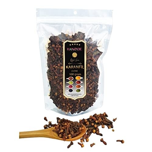 Hanzade Bitkisel Karanfil Tane İri Taneli 100 Gr