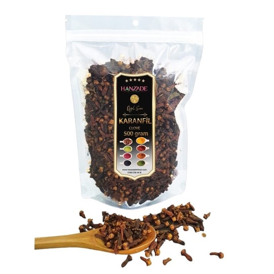 Hanzade Bitkisel Karanfil Tane İri Taneli 500 Gr - Seçenekler: 1 Kg, 100 Gr, 250 Gr, 500 Gr, 50 Gr