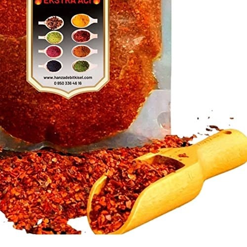 Hanzade Bitkisel Pul Biber Ekstra Çok Acı 500 Gr