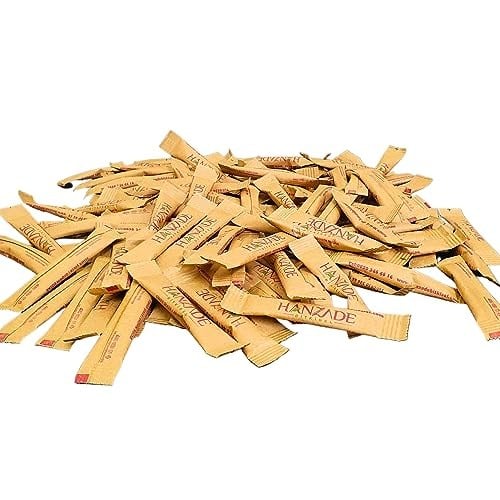 Hanzade Bitkisel Stick Kahverengi Esmer Şeker 1000 Sticks 3gr x 1000 Adet