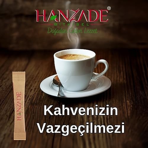 Hanzade Bitkisel Stick Kahverengi Esmer Şeker 1000 Sticks 3gr x 1000 Adet