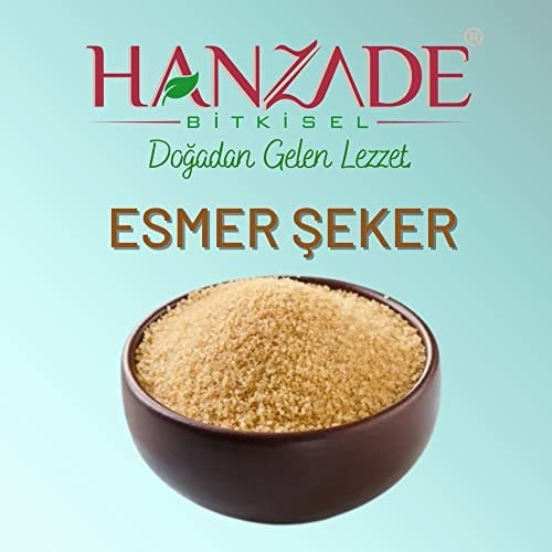 Hanzade Bitkisel Stick Kahverengi Esmer Şeker 1000 Sticks 3gr x 1000 Adet