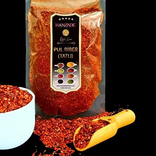 Hanzade Bitkisel Tatlı Pul Biber 500 Gr