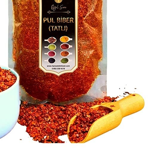 Hanzade Bitkisel Tatlı Pul Biber 500 Gr