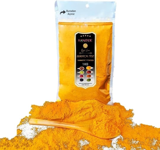 Hanzade Bitkisel Zerdeçal Toz 1 KG