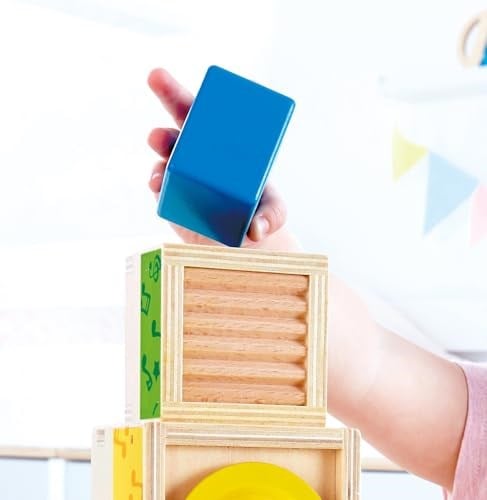 Hape E0336 müzik Stapelwuerfel