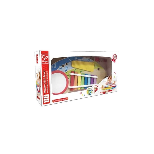 Hape-Hape E0612 Mighty Mini Band - Bir Ahşap Müzikal Enstrümantal Çal Kurulu Tüm