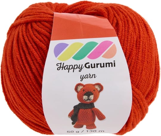 Happy Gurumi Amigurumi Örgü İpi 50gr 130m Örgü İpi (Açık Somon Rengi)