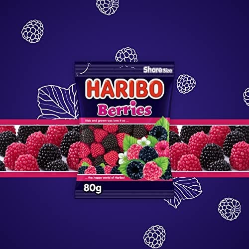 Haribo Berrıes 80 G 3lü paket