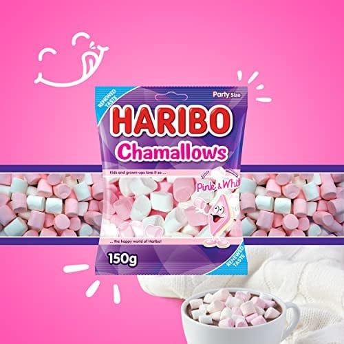 Haribo Chamallows Pınk&Whıte 150 G