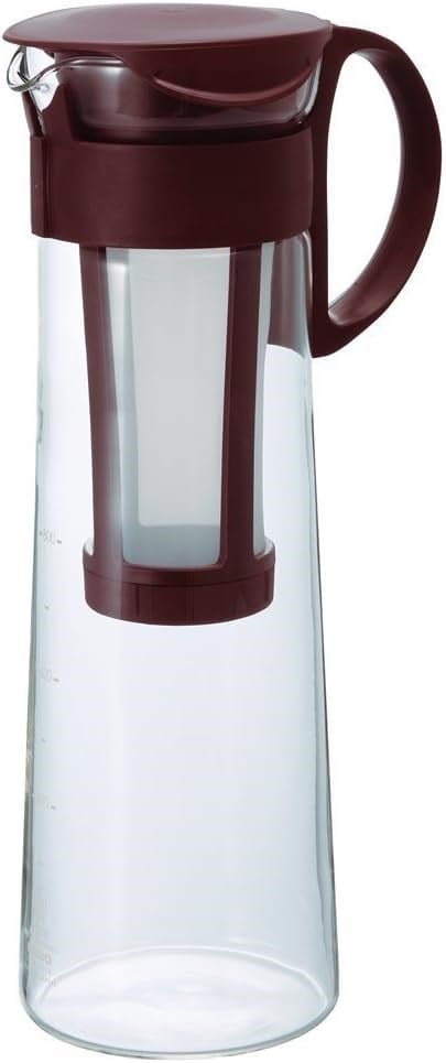 Hario Soğuk Demleme Sürahisi - Mocca - Seçenekler: 600ml, 1000 ml