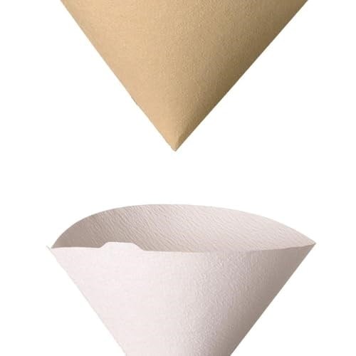 Hario V60 02 Dripper Filtresi Kutulu (100 adet) - Seçenekler: 100 karat, ambalajlı, Kutuda 100 adet...