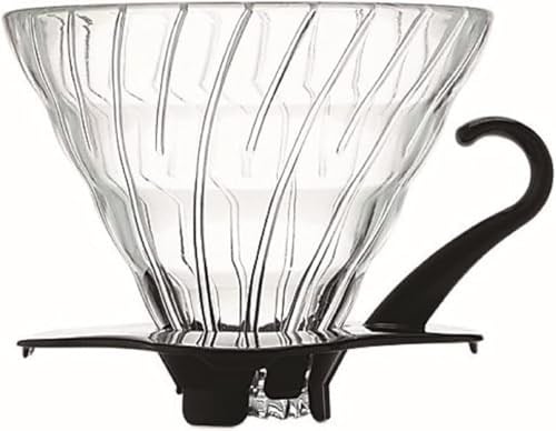 Hario V60 02 Dripper (Siyah Cam)