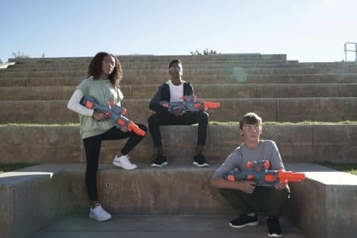 Hasbro Nerf Elite 2.0 Eaglepoint Rd-8 Atıcı 8 Dart Tamburu, Çıkarılabilir Nişan Dürbünü Ve Namlu, 16 Nerf Dart, Sürgü Hareketi