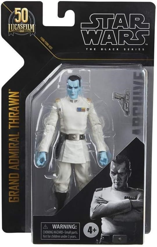 Hasbro Star Wars Black Series Archive Grand Admiral Thrawn Aksiyon Figürü