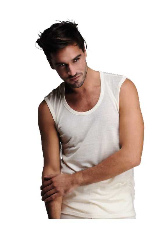 Hasyün Ekru Renk Yün Atlet Bej XL XL