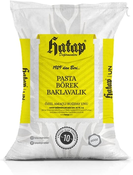Hatap Değirmenleri Pasta Börek ve Baklavalık Un 10 KG