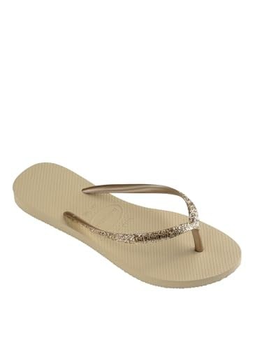 Havaianas Kadın İnce Parıltılı Flourish Parmak Arası Terlik