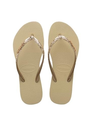 Havaianas Kadın İnce Parıltılı Flourish Parmak Arası Terlik