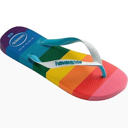 Havaianas Üniseks Top Pride Allover Flipflop, çok renkli, 41/42 EU