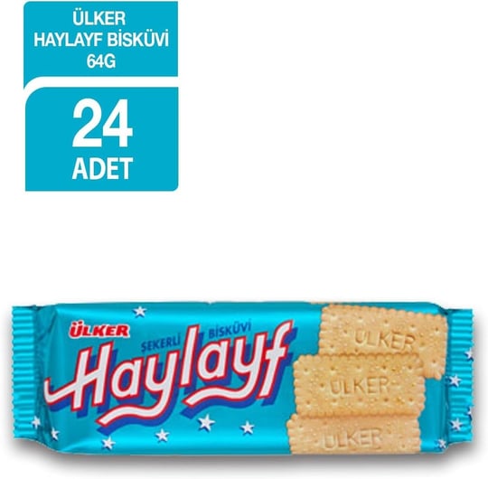 HAYLAYF BISKÜVI 64GR x24 ADET