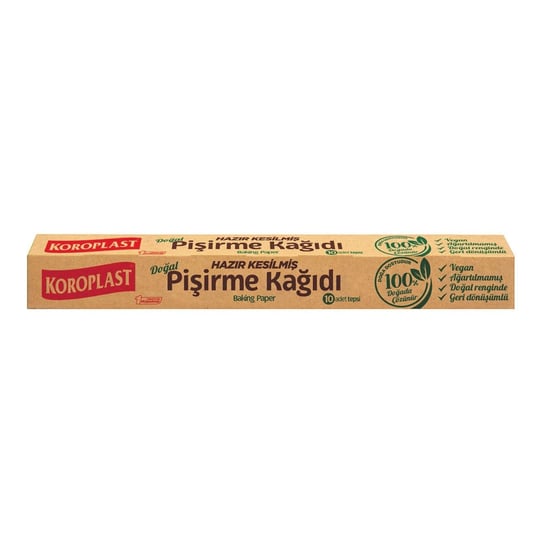 Hazır Kesilmiş 10 Yaprak Pişirme Kağıdı