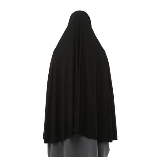 Hazır Türban Peçeli Pratik Eşarp Tesettür Nikaplı Hijab - Namaz Örtüsü Sufle (5XL)
