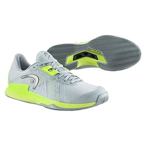 Head Sprint Pro 3.5 Toprak Kort Erkek Tenis Ayakkabı Gri