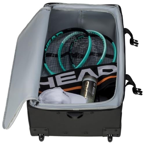 HEAD Unisex Yetişkinler için Seyahat Çantası, 110 l, Siyah