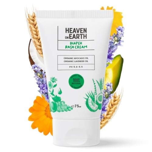 Heaven On Earth Pişik Önlemeye Yardımcı Krem%100 Doğal Ve Organik İçerikliDiaper Rash Cream 75Gr