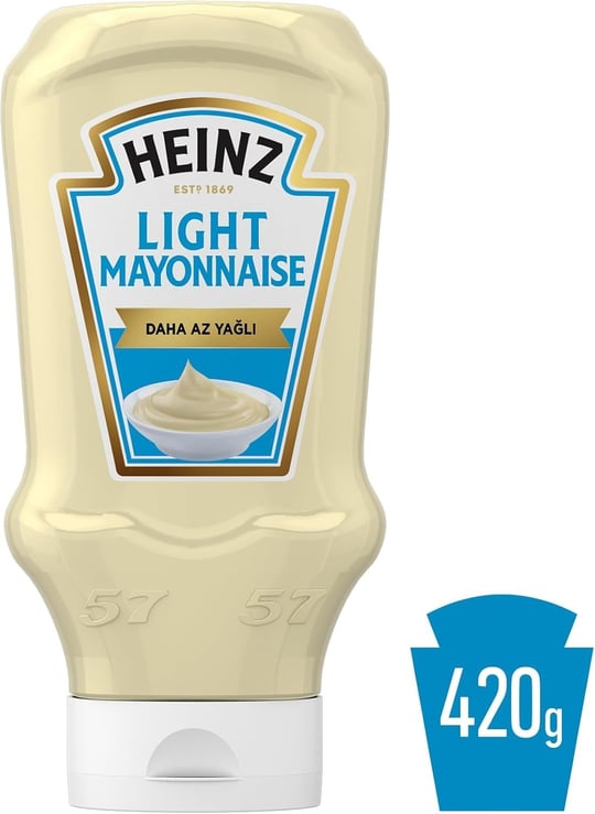 Heinz Light Mayonez, Top Down 420 Gr