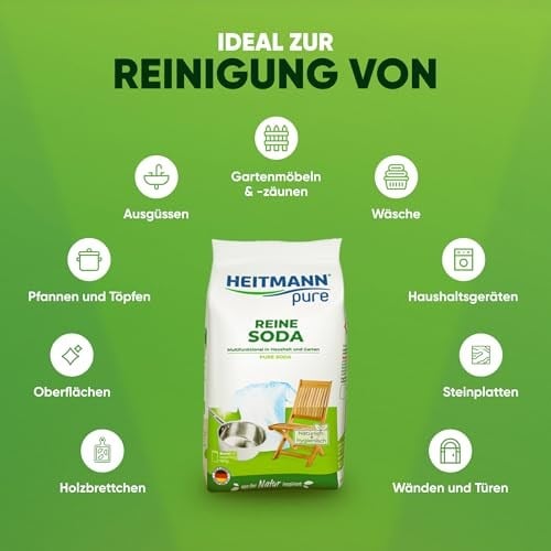 HEITMANN Pure Saf Soda Toz 500g