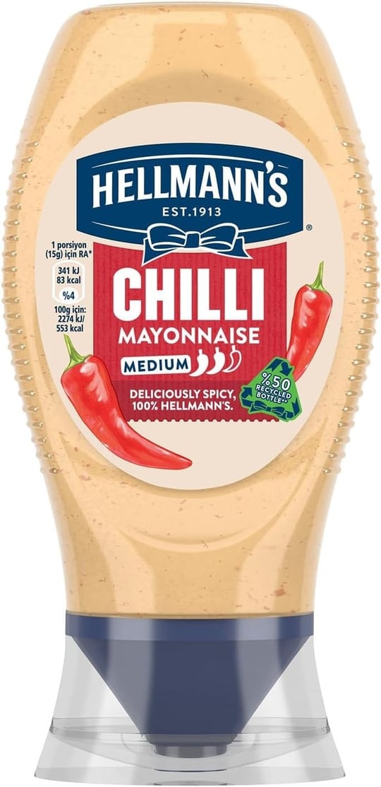 Hellmanns, HellmannS Acılı Mayonez 230gr