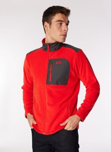 Helly Hansen Helly Hansen Block Fullzip Polar Mont KIRMIZI Erkek Polar KIRMIZI S S