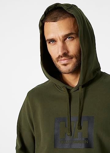 Helly Hansen Koyu Yeşil Kapüşonlu Sweatshirt, 5003080437