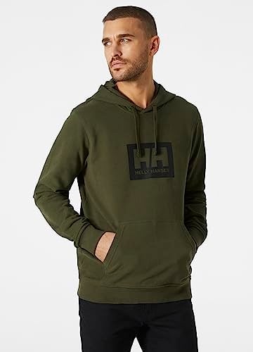 Helly Hansen Koyu Yeşil Kapüşonlu Sweatshirt, 5003080437