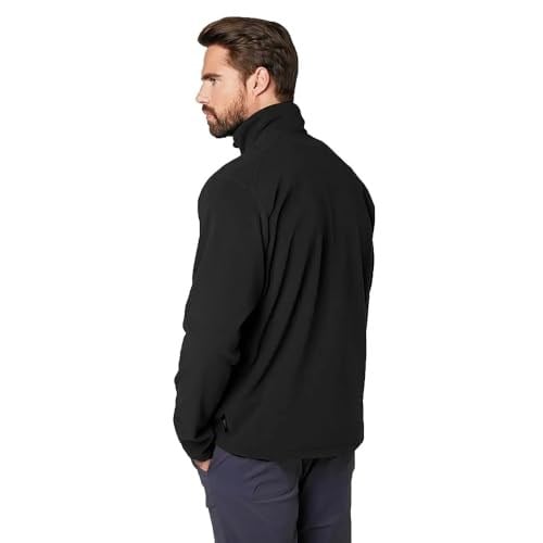 Helly Hansen Mount Fleece Polar Üst, S, 5000708122, Siyah, erkek