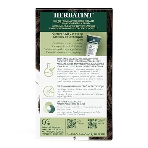 Herbatint 4N Chatain Kestane Saç Boyası, 135 Ml