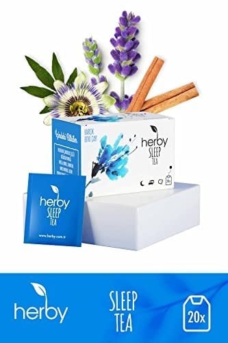 Herby Sleep Tea Uyku Öncesi Rahatlatıcı Pasifloralı Bitki Çayı
