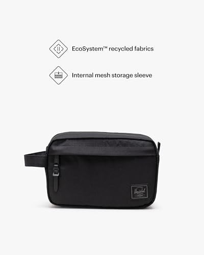 Herschel Supply Co. Herschel Bölüm Seyahat Seti, Siyah Tonal, Siyah Ton, Herschel Bölüm Seyahat Seti
