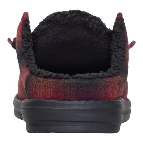HEYDUDE Erkek Wally Slip Rahat Ekose Slip-On